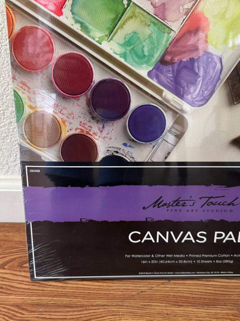 NEW Sealed Master's Touch Canvas Pad 16" x 20" - Picture 3 of 3